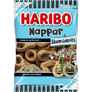 Nappar Skum Lakrits 120g Haribo product image