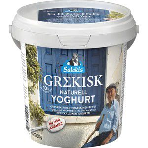 Yoghurt Grekisk 10% 1kg Salakis product image