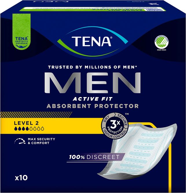 INKONTINENT LEVEL 2 MEN 10-PACK product image