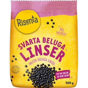 Belugalinser Svarta 500g Risenta product image