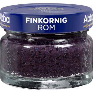 Finkorn svart rom 78g Abba product image