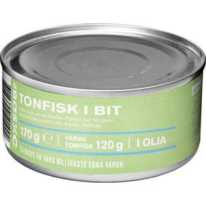 Tonfisk i olja 170g ICA Basic product image