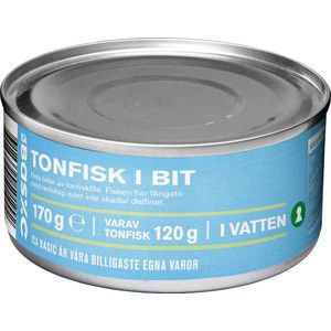 Tonfisk i vatten 170g ICA Basic product image