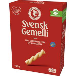 Pasta Svensk Gemelli 500g Kungsörnen product image