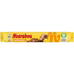Mjölkchoklad Apelsinkrokant 43g Marabou product image
