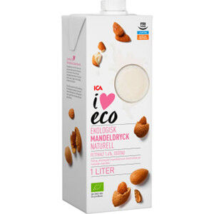 Mandeldryck Ekologisk 1l ICA I love eco product image