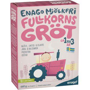 Fullkornsgröt Mjölkfri 1-3 år 460g EnaGo product image