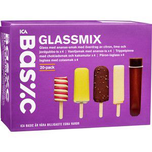 Glassmix Lila 20-p ICA Basic product image