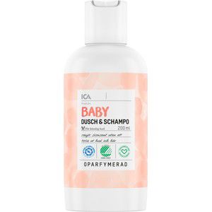 Baby Dusch-schampo 200ml ICA Hjärtat product image