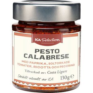 Pesto calabrese 130g ICA Selection product image