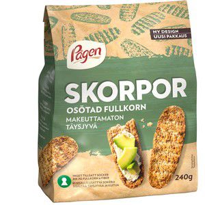 Fullkorn skorpor 240g Pågen product image