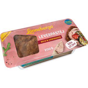 Leverpastej mild & ugnsbakad 200g Lönneberga product image