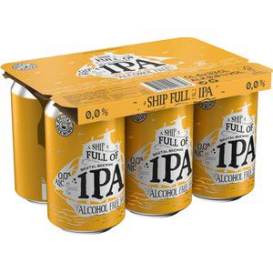 A Ship Full of IPA 0,0% 6x33cl Brutal Brewing product image
