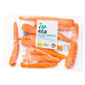 Morötter Ekologiska 500g ICA I love eco product image