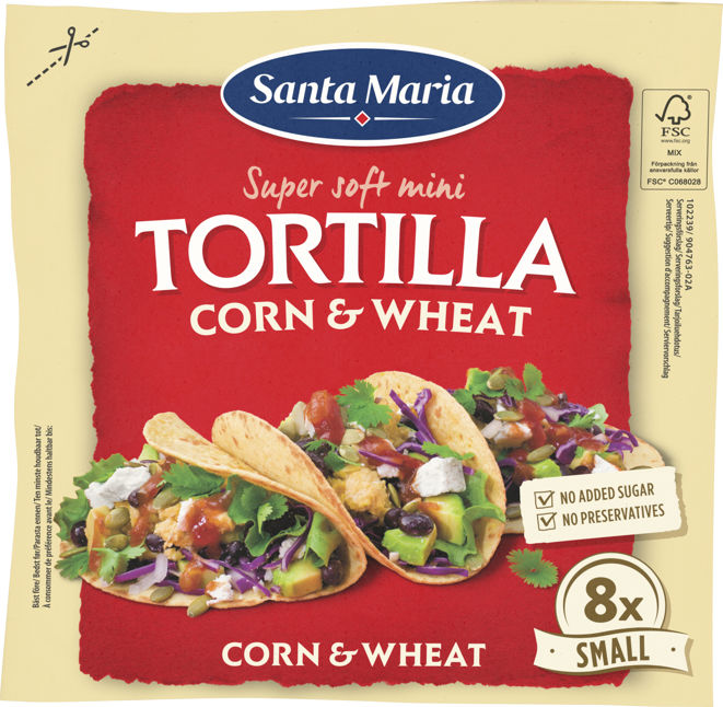 Tortilla Corn & Wheat Small product image