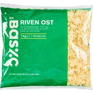 Riven ost 1kg ICA Basic product image
