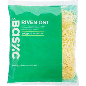 Riven ost 500g ICA Basic product image