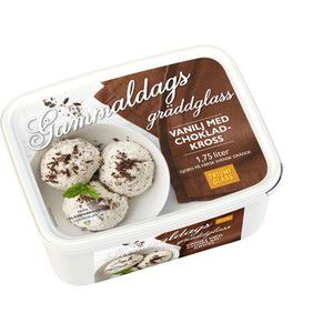 Gammaldags gräddglass Chokladkross 1.75L Triumf Glass product image