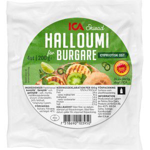 Halloumiburgare 4 Skivor 200g ICA Rätt Enkelt  product image
