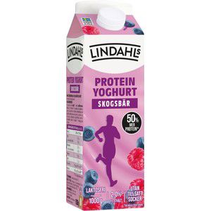 Yoghurt Skogsbär 1000g Lindahls product image