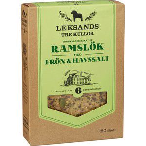 Tunnknäcke Ramslök & Frön 180g Leksands Tre Kullor product image