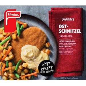 Ostschnitzel Fryst 390g Findus product image