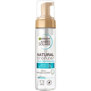 Solkräm Natural Bronzer Self Tan Mousse 200ml Ambre Solaire product image