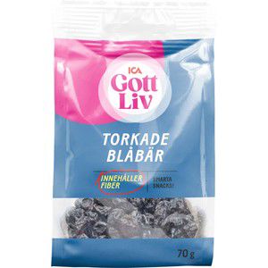 Blåbär 70g ICA gott liv product image