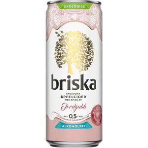 Cider Jordgubb Alkoholfri 0,5% EKO 33cl Briska product image