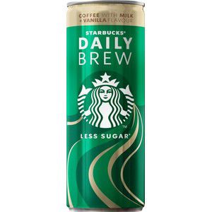 Daily Brew Vanilla 250ml Starbucks product image
