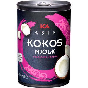 Kokosmjölk 400ml ICA Asia product image