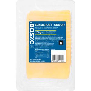 Edamerost skivad 200g ICA Basic product image