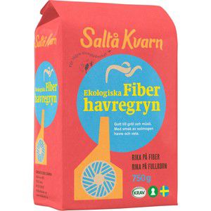 Fiber Havregryn EKO/KRAV 750g Saltå Kvarn product image