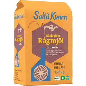 Rågmjöl EKO/KRAV 1,25kg Saltå Kvarn product image