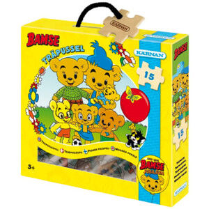 Pussel Bamse 15 bitar Kärnan product image