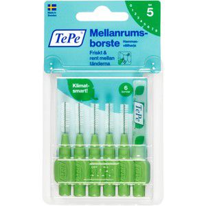 Mellanrumsborste grön 0,8 6-p TePe product image