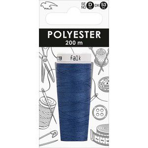 Sytråd blå syntet 200m Falk product image