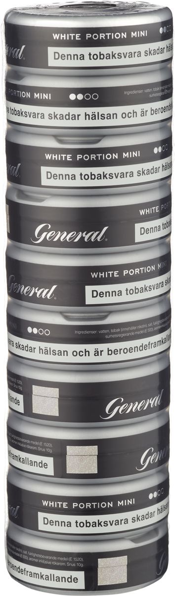 General Mini White Portion Stock product image