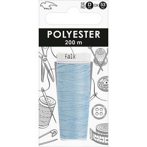 Sytråd syntet isblå 200m Falk product image