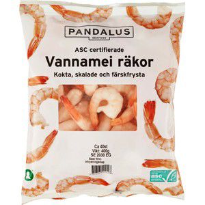 Vannamei räkor 400g Pandalus product image