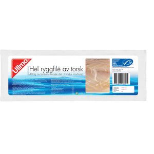 Torsk Ryggfilé Fryst 400g Ullmo product image