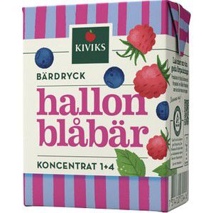 LÄTTDRYCK HALLON/BLÅBÄR  product image