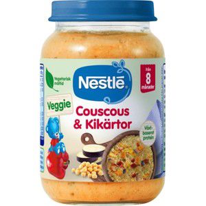 Couscous & Kikärtor 8m 190g Nestle product image