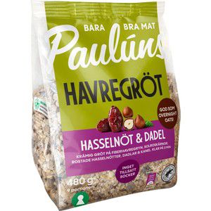 Havregröt Hasselnöt 480g Pauluns product image