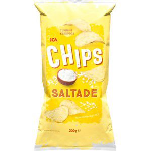 Chips Saltade 200g ICA product image