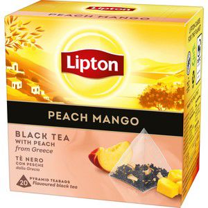 Te Svart Peach mango Pyramid 20p Lipton product image