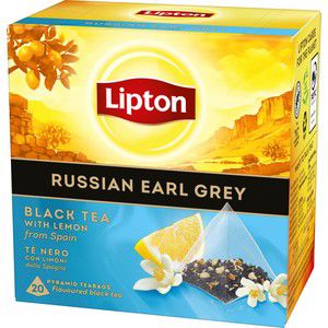 Te Svart Russian Earl Grey Pyramid 20p Lipton product image