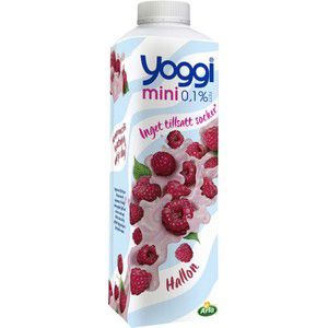 Yoghurt Mini Hallon 0,1% 1000g Yoggi® product image