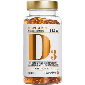 Kosttillskott Vitamin D3 180-p BioSalma product image