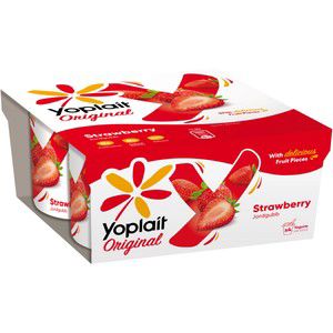 Yoghurt Jordgubb 4-p 500g Yoplait product image